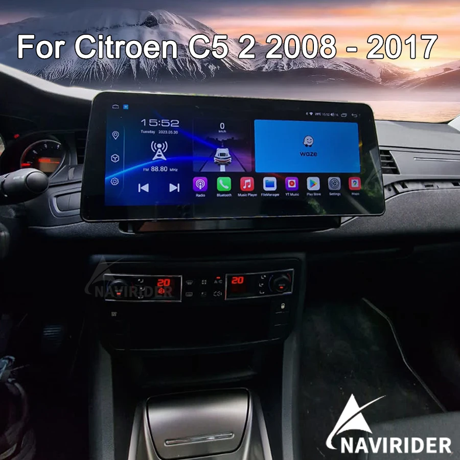 12.3inch Android 13 Qled Screen For Citroen C5 2 2008 - 2017 GPS Car Radio Multimedia Player Navigation Stereo Carplay Head Unit
12.3inch Android 13 Qled Screen For Citroen C5 2 2008 - 2017 GPS Car Radio Multimedia Player Navigation Stereo Carplay Head Unit