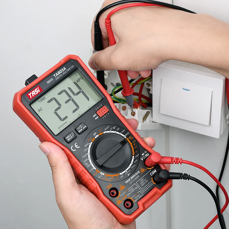 Digital Multimeter Volt Amp DC /AC Ohm Hz μF NCV Temperature -20℃ ~ 1000℃ Manual / Auto Range Electric Multimetro
Digital Multimeter Volt Amp DC /AC Ohm Hz μF NCV Temperature -20℃ ~ 1000℃ Manual / Auto Range Electric Multimetro