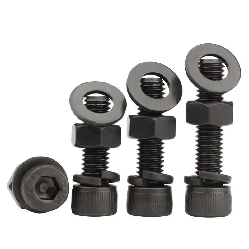 2-30 Pieces M3 M4 M5 M6 M8 12.9 Carbon Steel Socket Head Cap Screws or 12.9 Grade Steel Metric Hex Cap Screws 
2-30 Pieces M3 M4 M5 M6 M8 12.9 Carbon Steel Socket Head Cap Screws or 12.9 Grade Steel Metric Hex Cap Screws