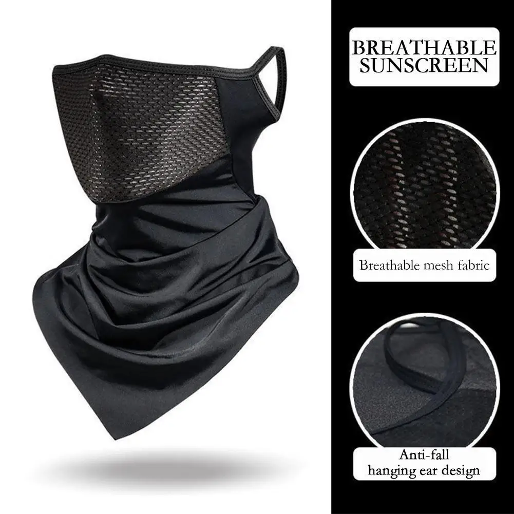 Breathable Sun UV Protection Hiking Outdoor Sport Cycling Wind Sun Protection Triangle Ear-hook Mask Cycling Sun Protection Mask
Breathable Sun UV Protection Hiking Outdoor Sport Cycling Wind Sun Protection Triangle Ear-hook Mask Cycling Sun Protection Mask