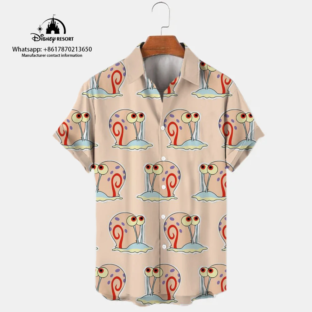 2024 New Fashion T-Shirt SpongeBob Cartoon Cartoon Shirt Short Sleeve Summer Short-sleeved casual loose loose T shirt Short-slee
2024 New Fashion T-Shirt SpongeBob Cartoon Cartoon Shirt Short Sleeve Summer Short-sleeved casual loose loose T shirt Short-slee
