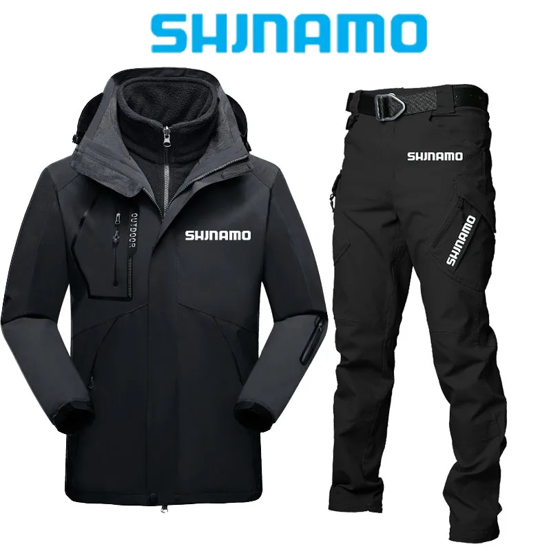 2024 New Men's Plush Outdoor Three in One Assault Suit Fashionable Sports Top Warm Breathable Pants Two-piece Hiking Fishing Set
2024 New Men's Plush Outdoor Three in One Assault Suit Fashionable Sports Top Warm Breathable Pants Two-piece Hiking Fishing Set