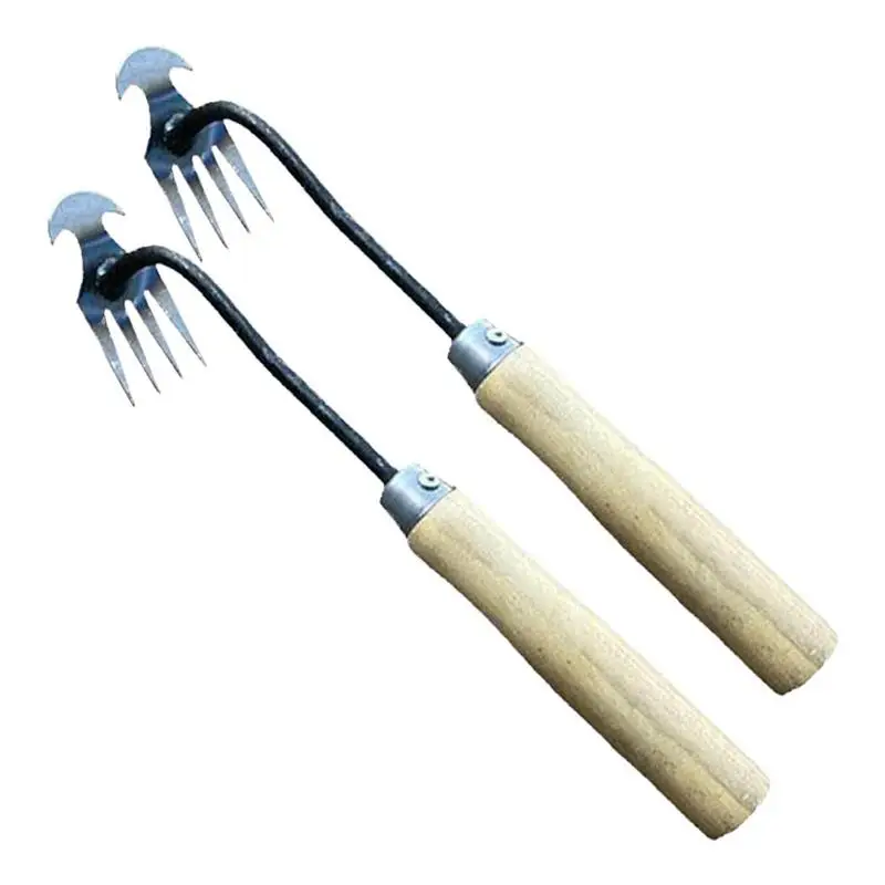 Garden Weeder High Efficient Easy To Carry Ergonomic Hand Remover High Strength 4-Teeth Dual Purpose Weeder Garden Accessories
Garden Weeder High Efficient Easy To Carry Ergonomic Hand Remover High Strength 4-Teeth Dual Purpose Weeder Garden Accessories