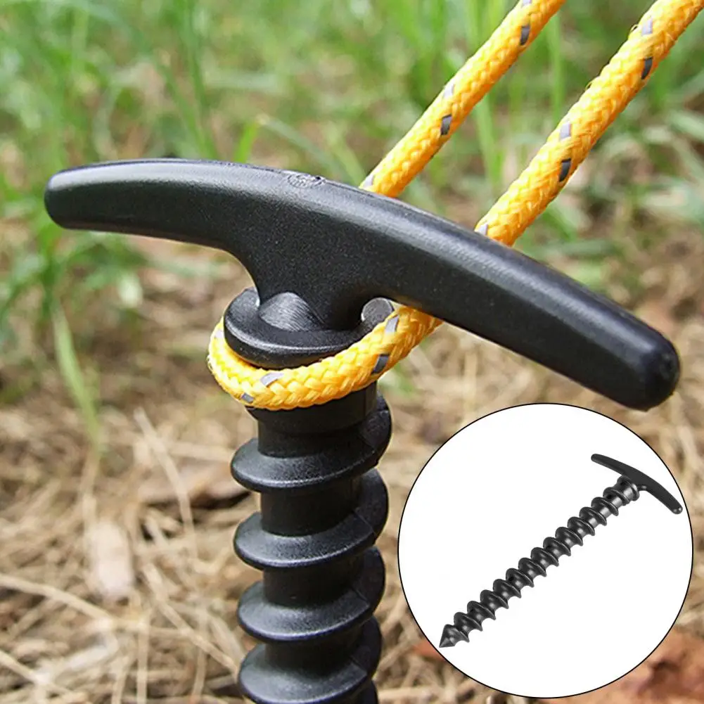 4Pcs 14.5cm Camping Tent Pegs Anti-slip Fixed Tent Ground Nails Screwanchor Stakes Pegs Hiking Tent Stakes Pins Tent Accessories
4Pcs 14.5cm Camping Tent Pegs Anti-slip Fixed Tent Ground Nails Screwanchor Stakes Pegs Hiking Tent Stakes Pins Tent Accessories