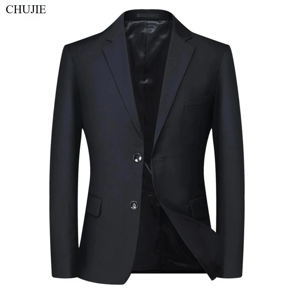 سترات رسمية للرجال سترات بدلة زفاف عالية الجودة أنيقة بقصة ضيقة للمكتب جاهزة من القماش المطاطي معاطف رفيعة للرجال غير رسمية 2025 سترات رسمية للرجال سترات بدلة زفاف عالية الجودة أنيقة بقصة ضيقة للمكتب جاهزة من القماش المطاطي معاطف رفيعة للرجال غير رسمية 2025