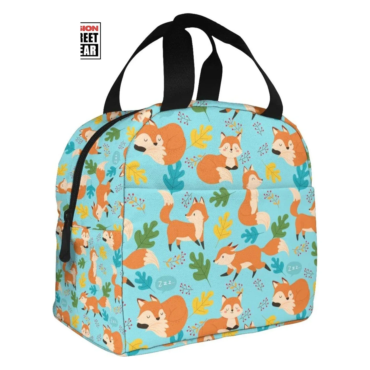 Fox Portable Lunch Bag Woman Waterproof Tote Shoulder Bags Small Handbags Purses,Shopping Office/School/Picnic/Travel/Camping
Fox Portable Lunch Bag Woman Waterproof Tote Shoulder Bags Small Handbags Purses,Shopping Office/School/Picnic/Travel/Camping