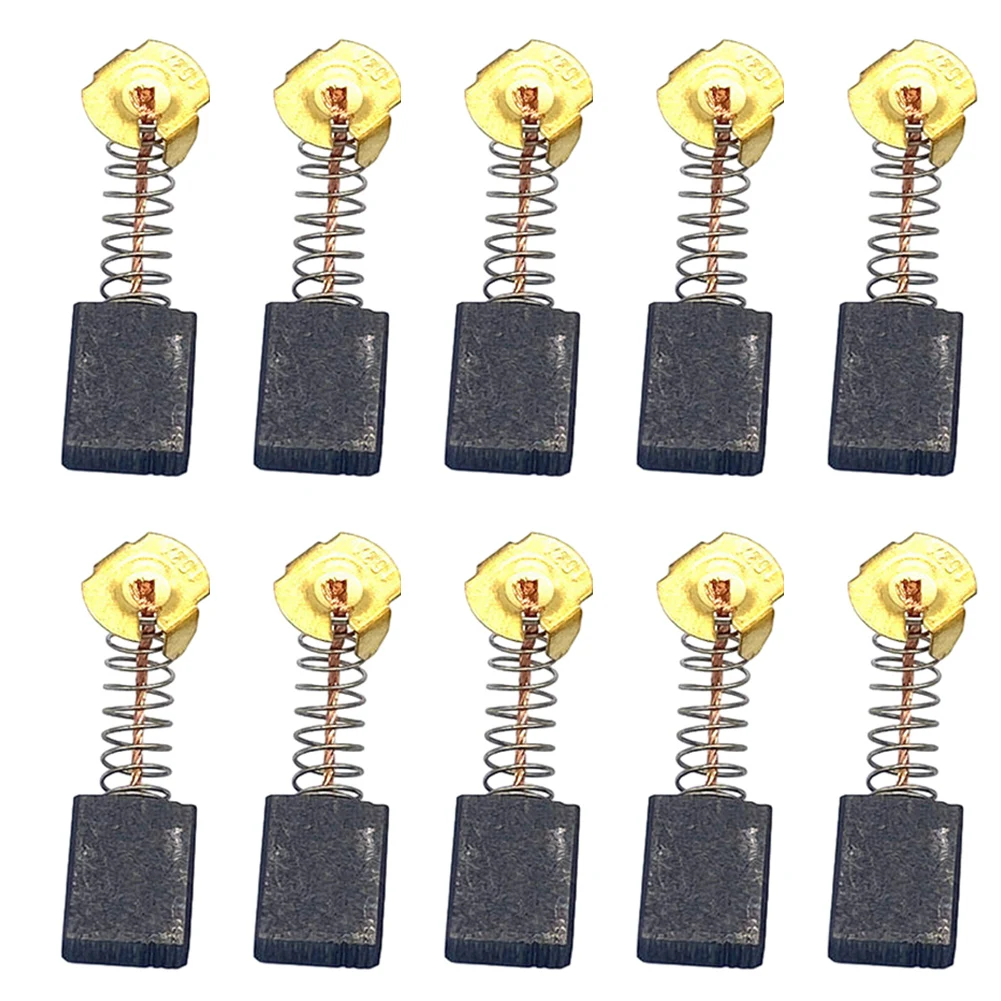 10pcs Motor Carbon Brushes Electric Replacement For Circular Saws Angle Grinders Power Tools Parts 6.5x13.5x18mm Carbon Brushes
10pcs Motor Carbon Brushes Electric Replacement For Circular Saws Angle Grinders Power Tools Parts 6.5x13.5x18mm Carbon Brushes