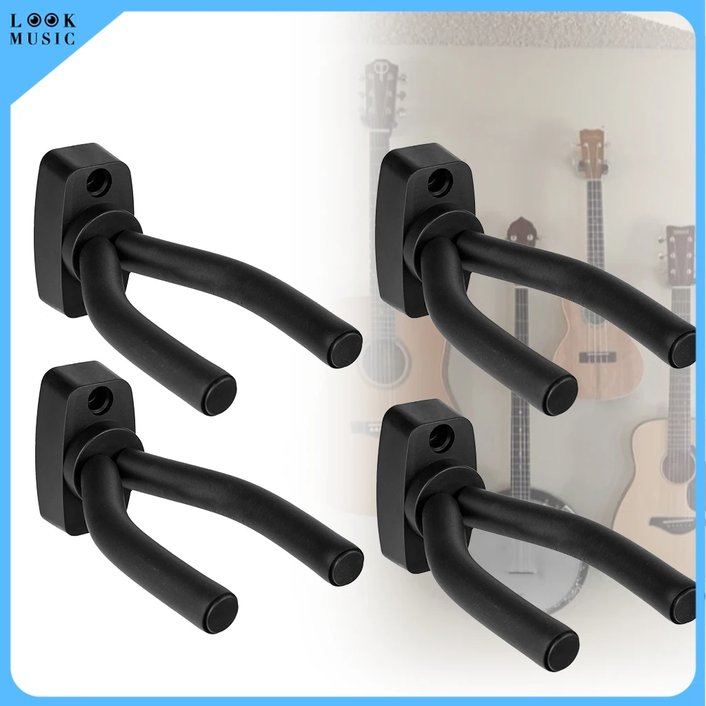 4Pcs Guitar Holder Wall Mount Stand Soporte Guitarra Parts and Accessories Home Instrument Display Guitars Hook Wall Hangers
4Pcs Guitar Holder Wall Mount Stand Soporte Guitarra Parts and Accessories Home Instrument Display Guitars Hook Wall Hangers