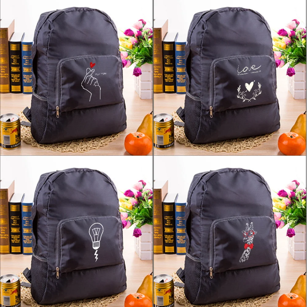 Lightweight Portable Foldable White Picture Print Backpack Folding Bag Ultralight Outdoor Pack for Women Men Grey Travel Hiking
Lightweight Portable Foldable White Picture Print Backpack Folding Bag Ultralight Outdoor Pack for Women Men Grey Travel Hiking