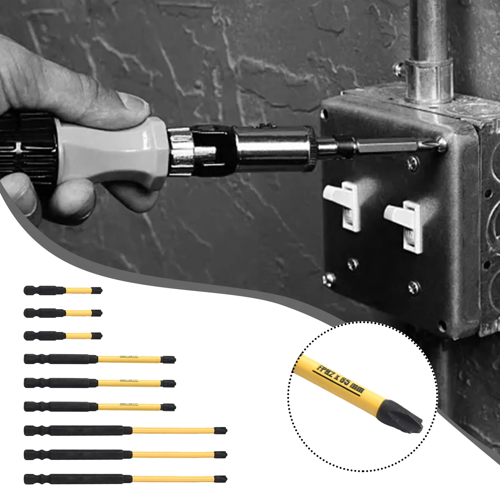 Cross Impact Screwdriver Bits Set Magnetic Nutdrivers For Drills Electric Hand Screwdrivers Replacement Electrician Tools
Cross Impact Screwdriver Bits Set Magnetic Nutdrivers For Drills Electric Hand Screwdrivers Replacement Electrician Tools
