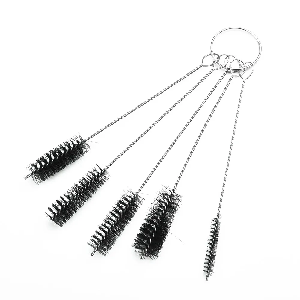 5Pcs Stainless Steel Wire Brushes Set Round Cylinder Bores Pipe Tube Cleaning Brush Hand Tools 2/4/5/6/8mm
5Pcs Stainless Steel Wire Brushes Set Round Cylinder Bores Pipe Tube Cleaning Brush Hand Tools 2/4/5/6/8mm