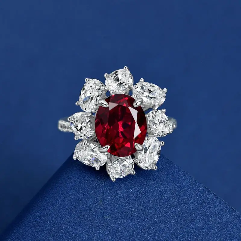 Новинка 2022, стильные бриллиантовые серебряные кольца 10x10 мм с красным Цирконом в форме сердца, рубиновые кольца для женщин класса люкс
Новинка 2022, стильные бриллиантовые серебряные кольца 10x10 мм с красным Цирконом в форме сердца, рубиновые кольца для женщин класса люкс