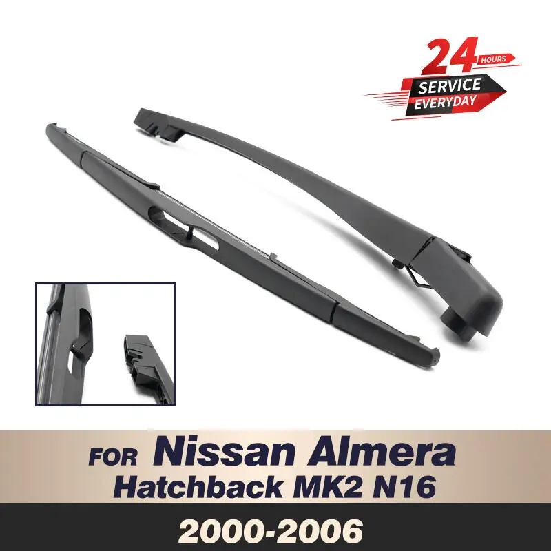 Набор стеклоочистителей для Nissan Almera Hatchback MK2 N16 2000-2006 2001, 14 дюймов
Набор стеклоочистителей для Nissan Almera Hatchback MK2 N16 2000-2006 2001, 14 дюймов