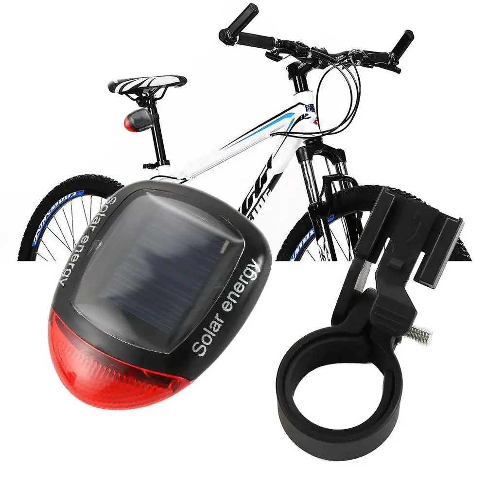 

Горный велосипед, красное Велосипедное оборудование, 2 фонарика, фонарик с питанием от солнечной энергии, задние фонари, подседельный штырь, лампа для велосипеда, задний фонарь