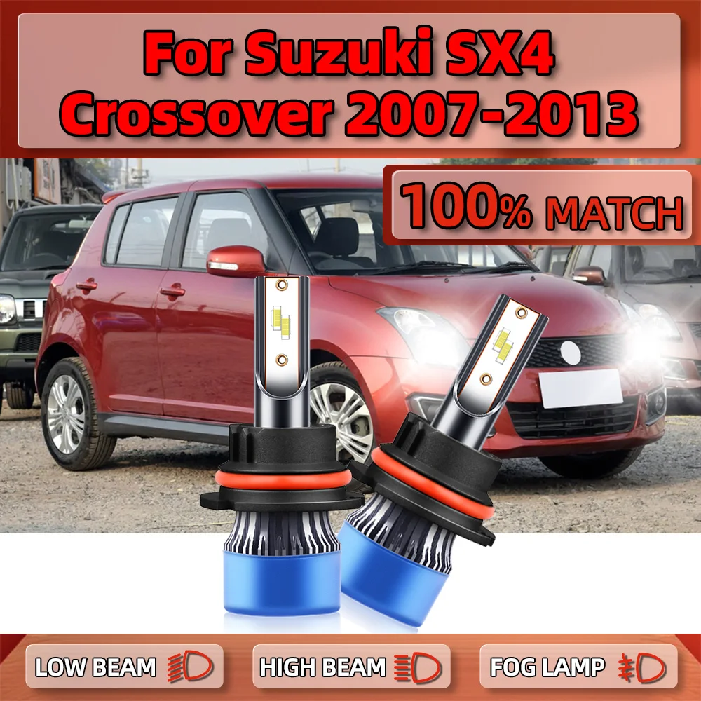 Canbus LED Headlight Bulb 20000LM Super Bright Car Lights 12V Plug & Play For Suzuki SX4 Crossover 2007-2009 2010 2011 2012 2013
Canbus LED Headlight Bulb 20000LM Super Bright Car Lights 12V Plug & Play For Suzuki SX4 Crossover 2007-2009 2010 2011 2012 2013