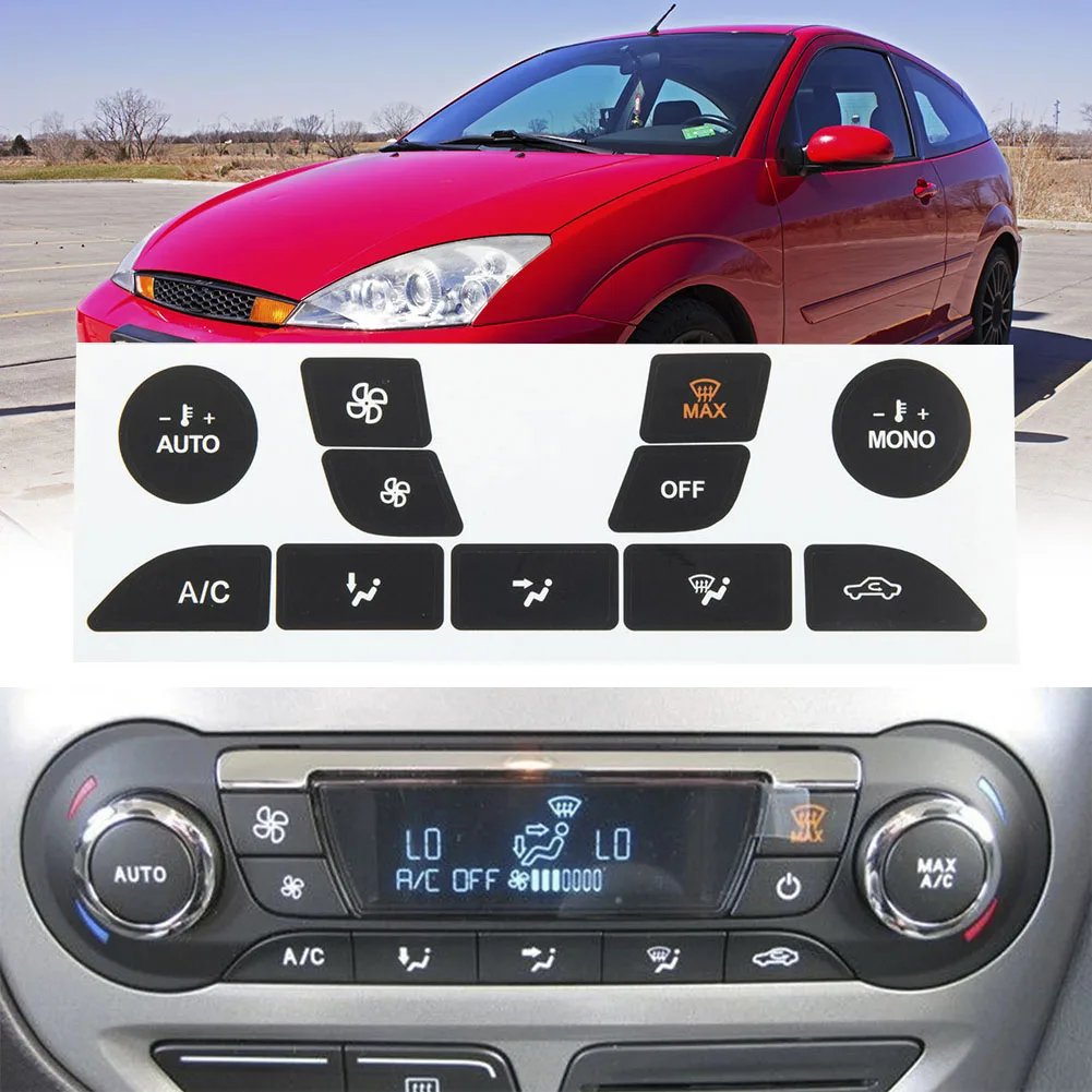 A/C Button Repair Sticker Accessories Car Air Condition Decorative For Vehicle Durable For Ford Focus 1999-2005
A/C Button Repair Sticker Accessories Car Air Condition Decorative For Vehicle Durable For Ford Focus 1999-2005
