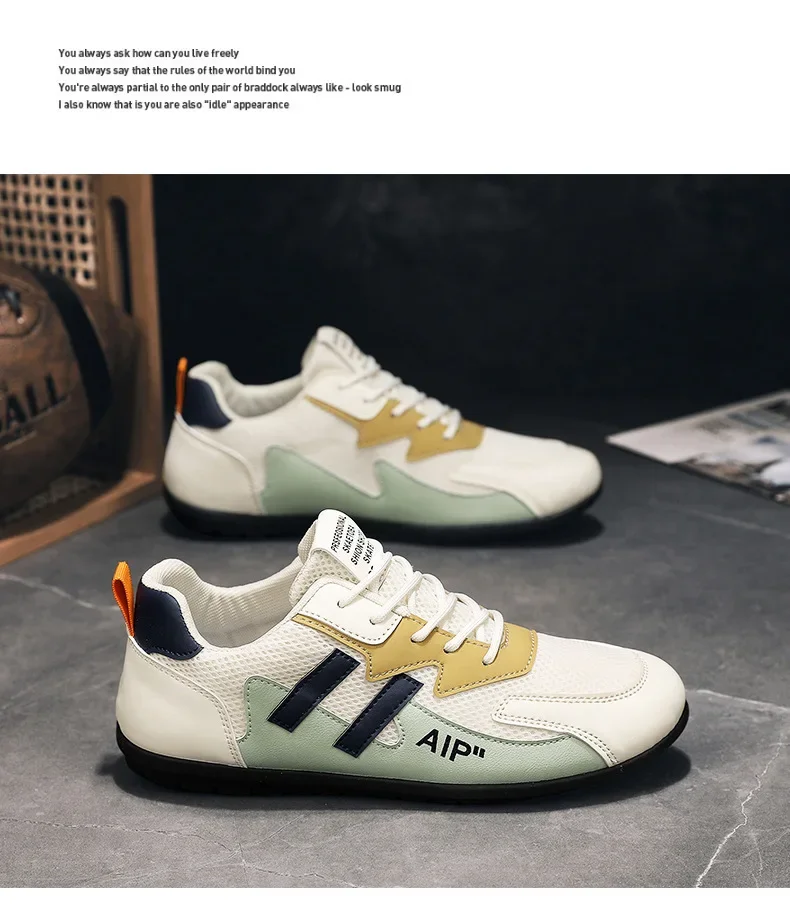Men's Breathable Summer Sporty Casual Shoes Lightweight Versatile Soft Bottom Single Shoes PVC Outsole round Toe Non-Leather Men's Breathable Summer Sporty Casual Shoes Lightweight Versatile Soft Bottom Single Shoes PVC Outsole round Toe Non-Leather