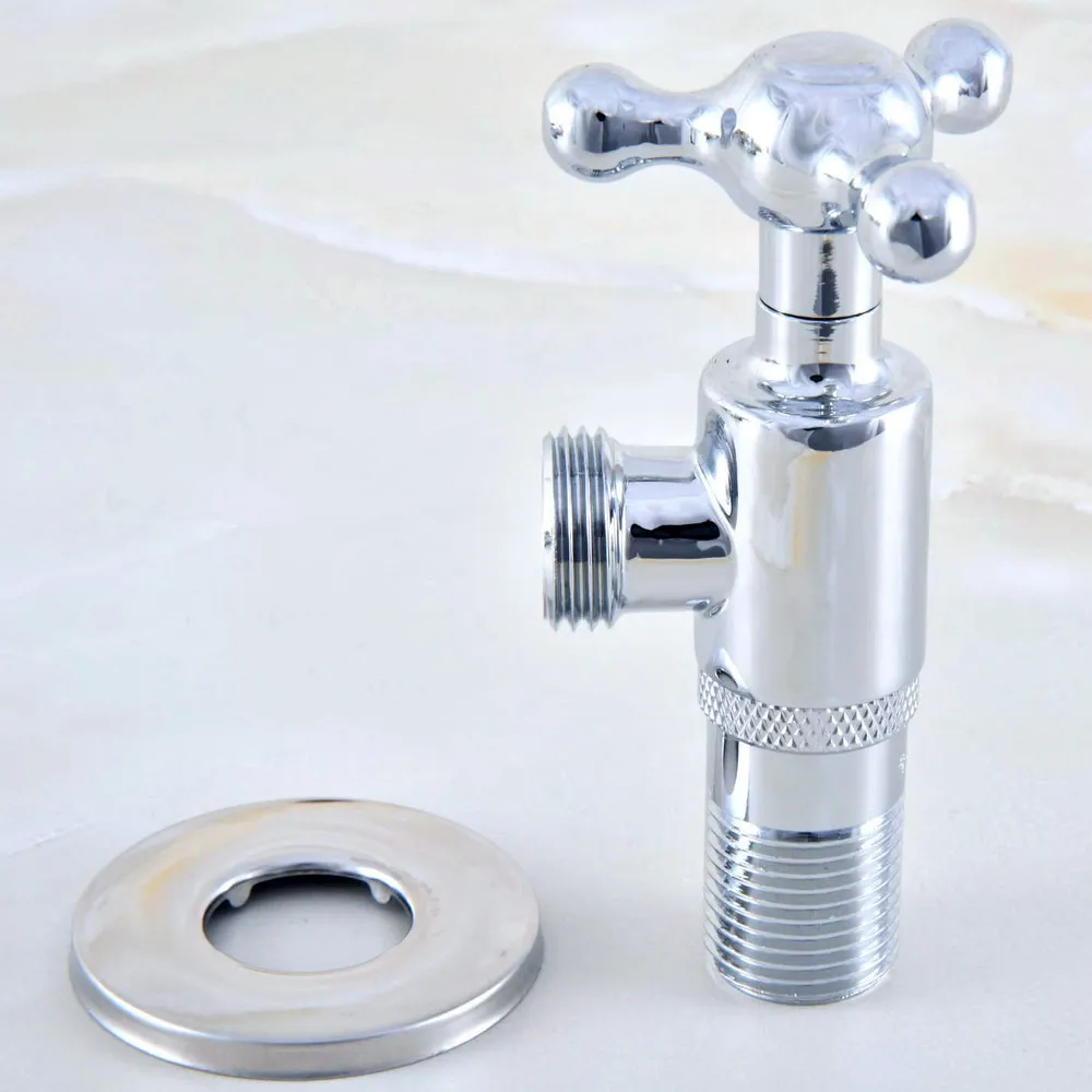 1pcs 1/2"male x 1/2"male Polished Chrome Brass Finish Bathroom Angle Stop Valve Filling Valves Lav016
1pcs 1/2"male x 1/2"male Polished Chrome Brass Finish Bathroom Angle Stop Valve Filling Valves Lav016