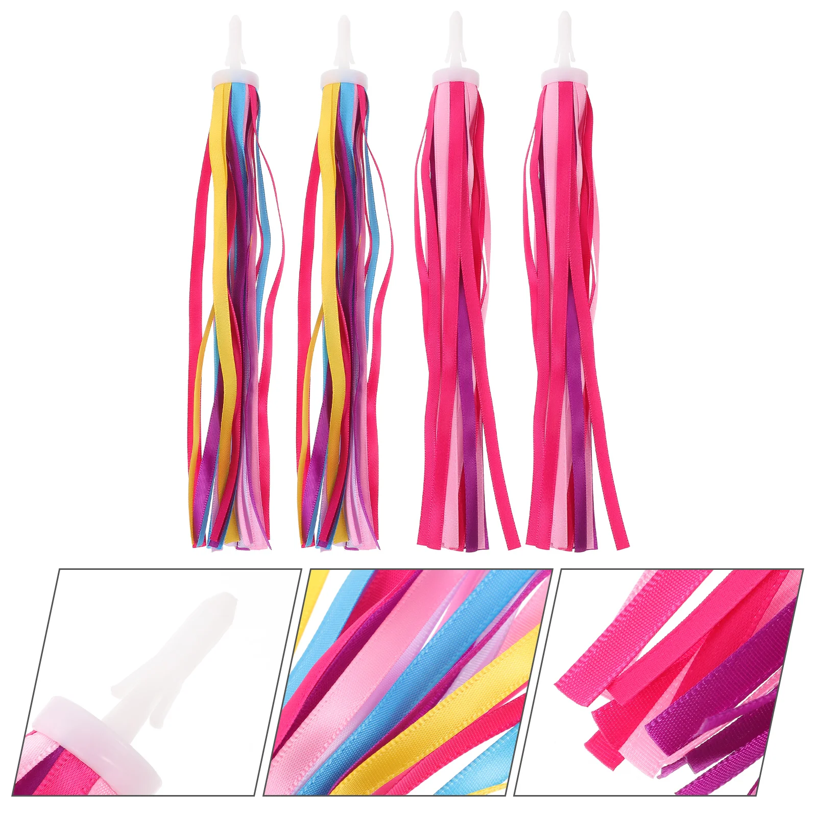 2 Pairs of Bike Handlebar Decorative Streamers Scooter Handlebar Streamers Bike Tassel Streamers
2 Pairs of Bike Handlebar Decorative Streamers Scooter Handlebar Streamers Bike Tassel Streamers