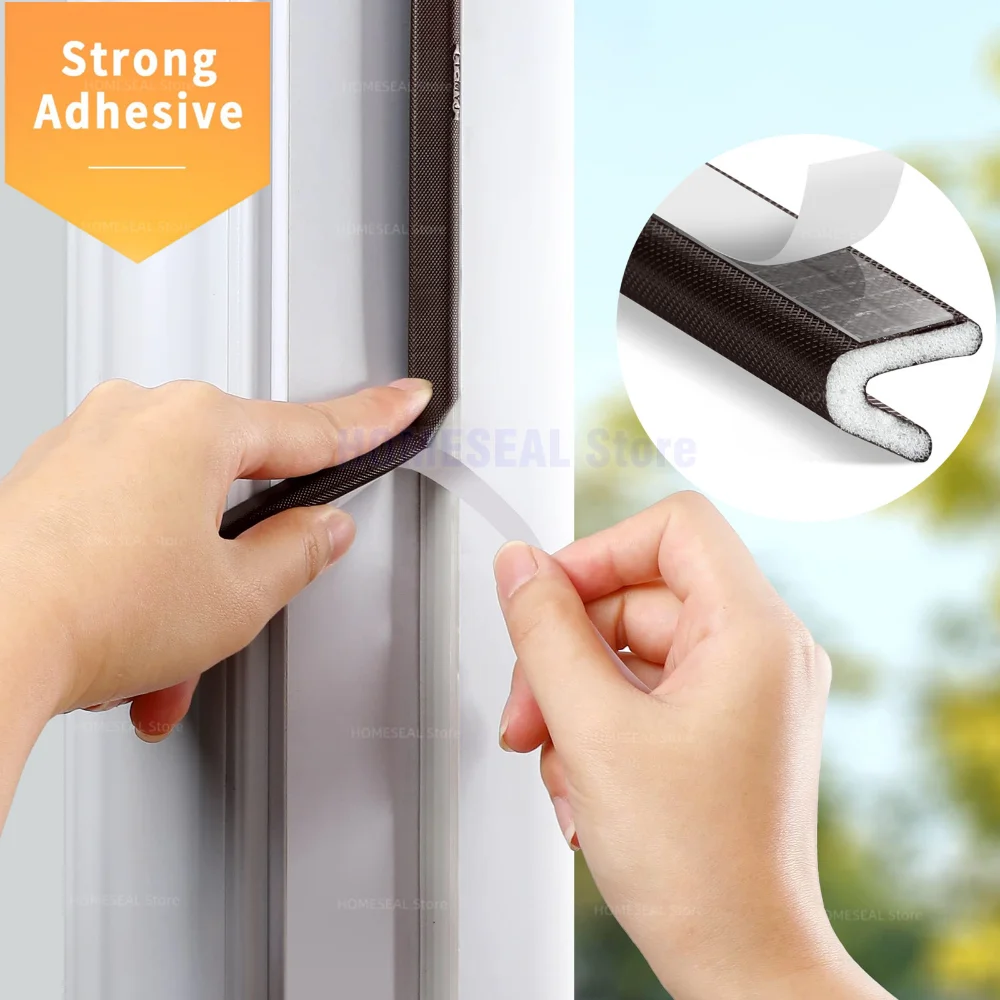Generic Multishapes 6M Soundproof Foam Window Sealing Strip Door