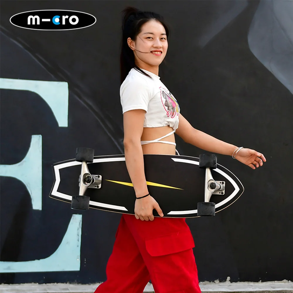 MICRO 31inch Surf Skate Board Surfskate|Street Land Waveboard|Surf Training Board | Carve, Cruise,Slide
MICRO 31inch Surf Skate Board Surfskate|Street Land Waveboard|Surf Training Board | Carve, Cruise,Slide