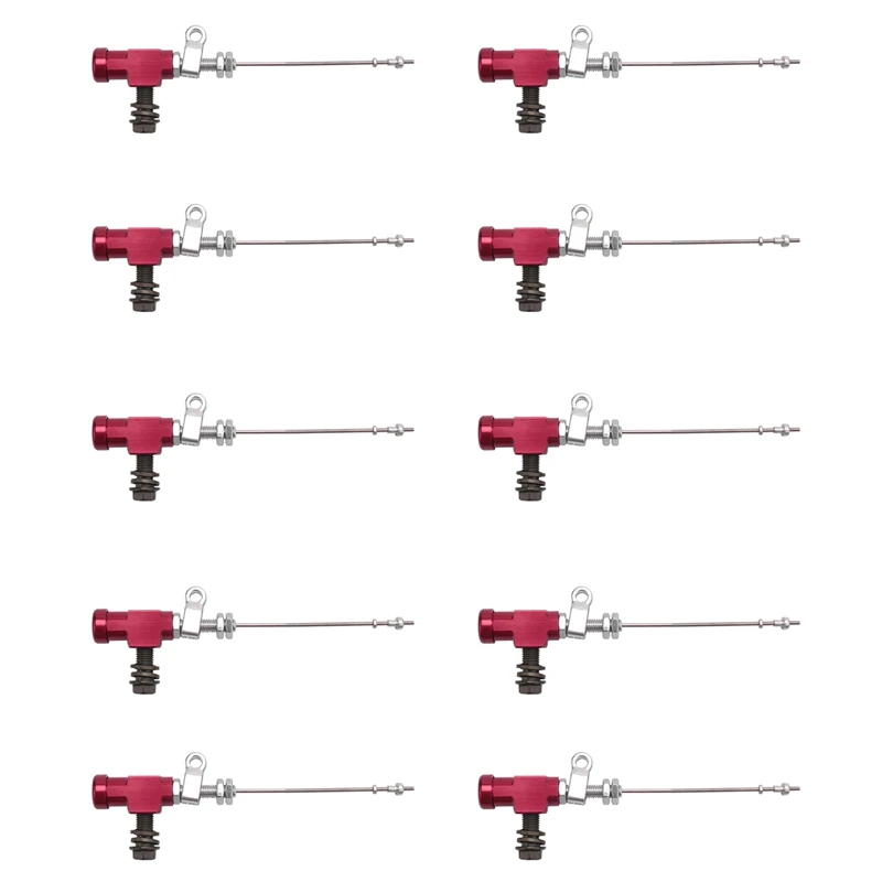 10X Motorcycle Hydraulic Clutch Master Cylinder Rod Brake Pump M10X1.25Mm Aluminum Red
10X Motorcycle Hydraulic Clutch Master Cylinder Rod Brake Pump M10X1.25Mm Aluminum Red