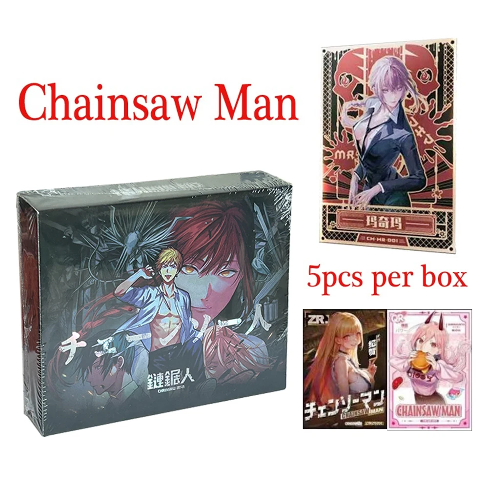 Chainsaw Man Rare Lxp Mr Cards Booster Box Denji Pochita Makima Lsp Limited Trading Collection Cards Children's Gifts Toy
Chainsaw Man Rare Lxp Mr Cards Booster Box Denji Pochita Makima Lsp Limited Trading Collection Cards Children's Gifts Toy