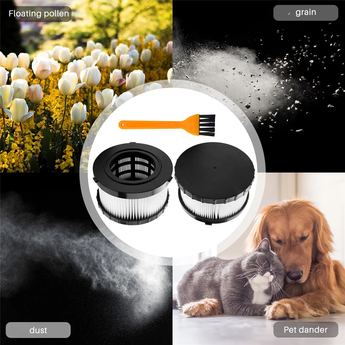 2 шт., сменные фильтры для пылесоса DEWALT DC5151H DC515 DCV517
2 шт., сменные фильтры для пылесоса DEWALT DC5151H DC515 DCV517