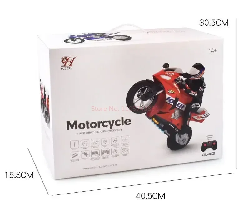 Coches de motocicleta RC, equilibrio autoestable de pie en una rueda, motocicleta eléctrica acrobática de deriva de carreras competitiva para niños Coches de motocicleta RC, equilibrio autoestable de pie en una rueda, motocicleta eléctrica acrobática de deriva de carreras competitiva para niños