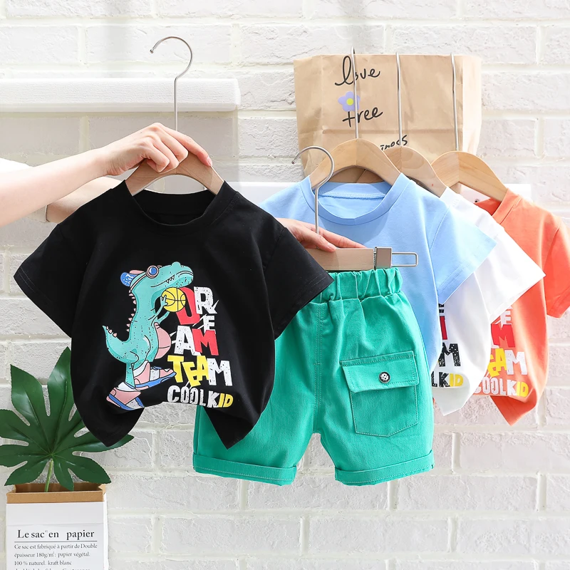 XRT-BabyClothesToddlerBoy Clothes 0-5 Years Old Summer Short-Sleeved Shorts Suit Baby Printed Shirt Casual Shorts Two-Piece Suit
XRT-BabyClothesToddlerBoy Clothes 0-5 Years Old Summer Short-Sleeved Shorts Suit Baby Printed Shirt Casual Shorts Two-Piece Suit