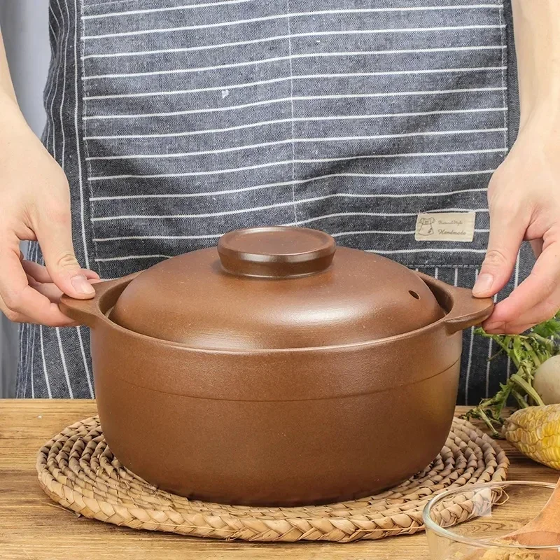 Кастрюля из глины, кастрюля, устойчивая к высоким температурам, домашняя кастрюля с открытым огнем, без глаз, для беременных женщин, детская кастрюля для тушения, суп, каша
Кастрюля из глины, кастрюля, устойчивая к высоким температурам, домашняя кастрюля с открытым огнем, без глаз, для беременных женщин, детская кастрюля для тушения, суп, каша