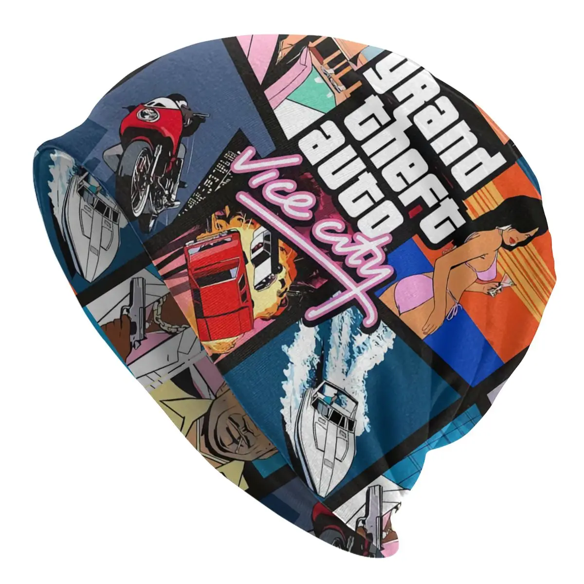 Grand Theft Auto Vice City Beanie Bonnet Knitting Hats Men Women Hip Hop Unisex Video Game Winter Warm Skullies Beanies Cap
Grand Theft Auto Vice City Beanie Bonnet Knitting Hats Men Women Hip Hop Unisex Video Game Winter Warm Skullies Beanies Cap