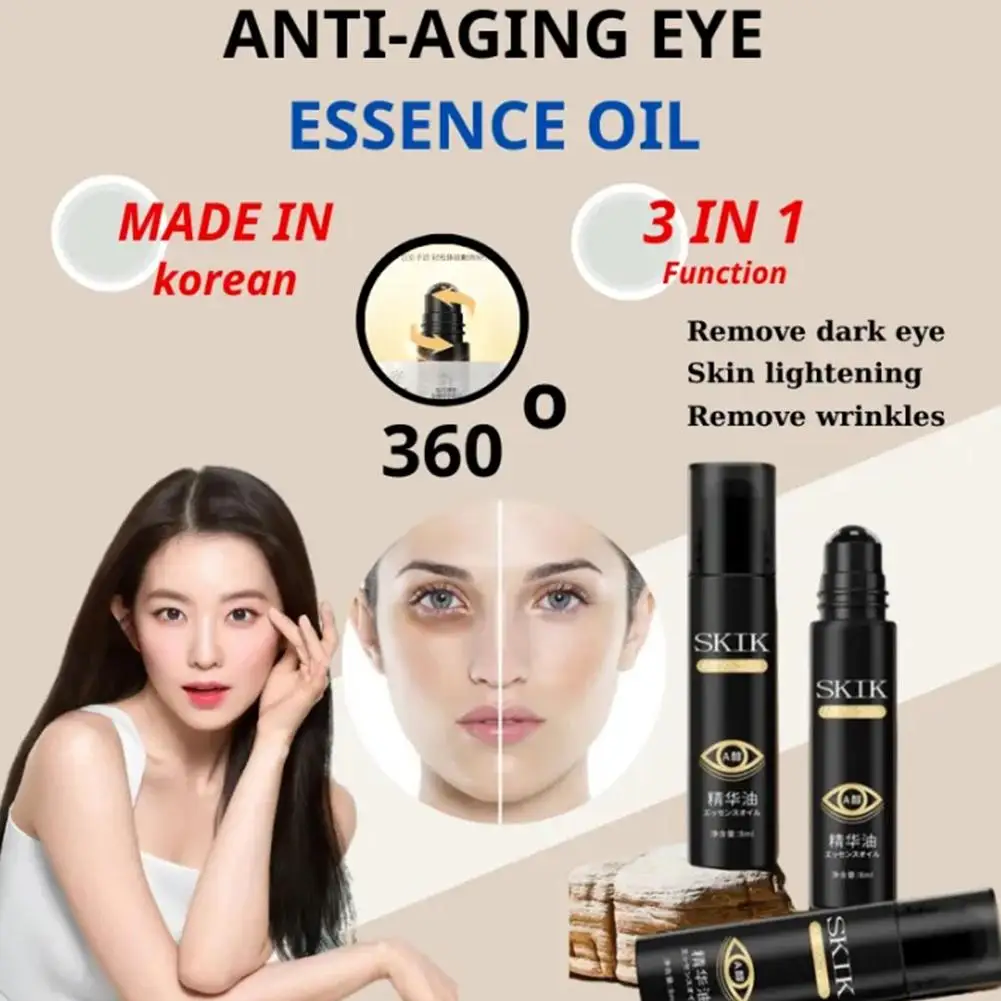 

Eye Essence Oil New Anti-Wrinkle Anti Dark Circles Serum Firmness Puffiness Bags Moisturizing Anti-Aging Eye Remove Eye Eye U0A4