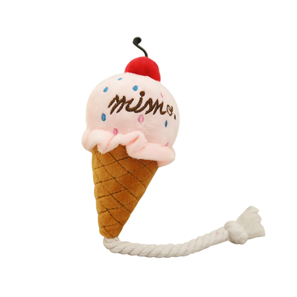 Lovely Dog Toy Puppy Plush Squeak Toy Dogs Pet Cat Toys Chew Ice Cream Cone Play Sound Toys(Pink)
Lovely Dog Toy Puppy Plush Squeak Toy Dogs Pet Cat Toys Chew Ice Cream Cone Play Sound Toys(Pink)