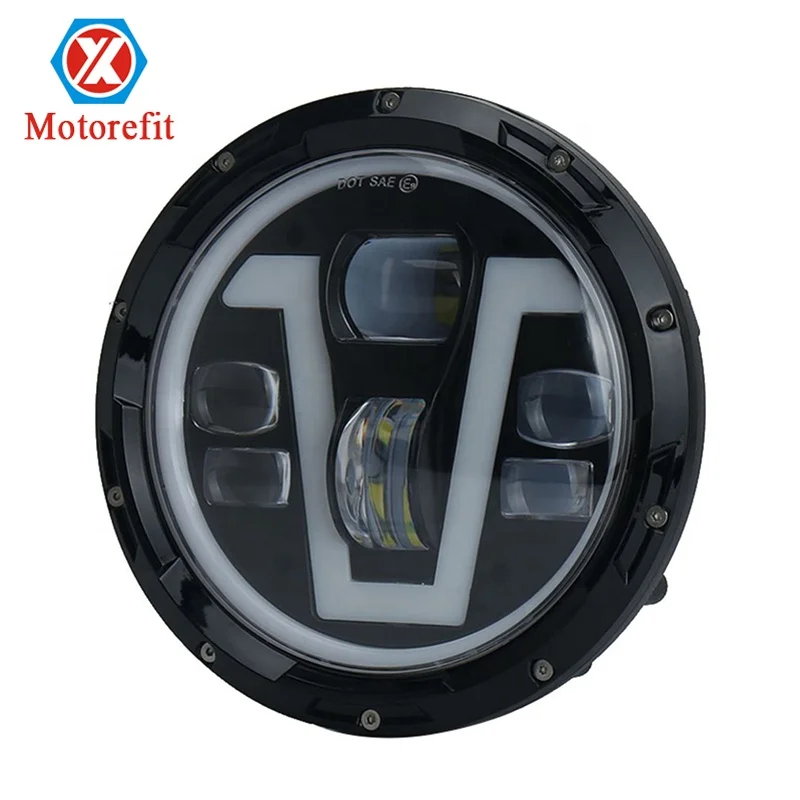 Suitable for Harley Cruise Honda Yamaha Motorcycle 7-inch LED headlight front high and low beam
Suitable for Harley Cruise Honda Yamaha Motorcycle 7-inch LED headlight front high and low beam