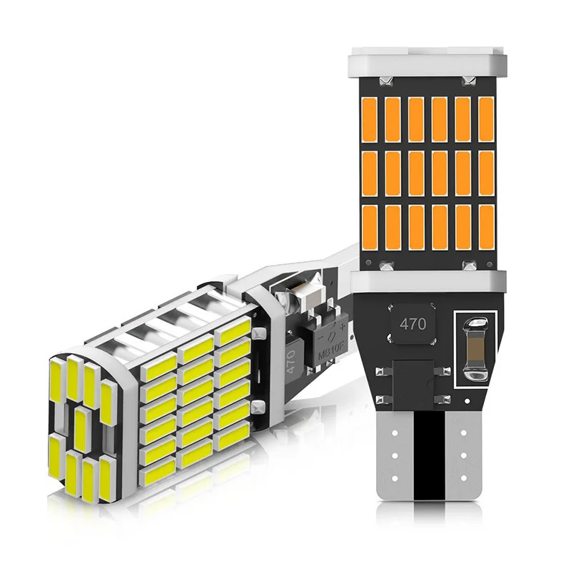 2PCS T15 W16W 921 912 T16 902 LED Bulbs High Power 45pcs 4014SMD Super Bright 1200LM Replace For Car Reversing Light White
2PCS T15 W16W 921 912 T16 902 LED Bulbs High Power 45pcs 4014SMD Super Bright 1200LM Replace For Car Reversing Light White