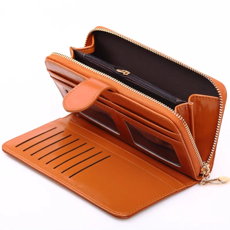 Hot Sale Women Wallet Leather Clutch Brand Coin Purse Female Wallet Card Holder Long Lady Clutch Carteira Feminina
Hot Sale Women Wallet Leather Clutch Brand Coin Purse Female Wallet Card Holder Long Lady Clutch Carteira Feminina