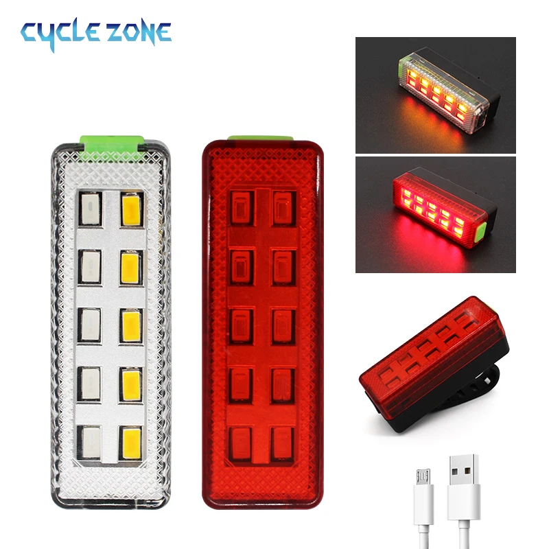Bicycle Taillight MTB Red Light Bike Rear Light USB Rechargeable LED Cycling Bike Warning Light Mountain Bicycle Lamp Seatpost
Bicycle Taillight MTB Red Light Bike Rear Light USB Rechargeable LED Cycling Bike Warning Light Mountain Bicycle Lamp Seatpost