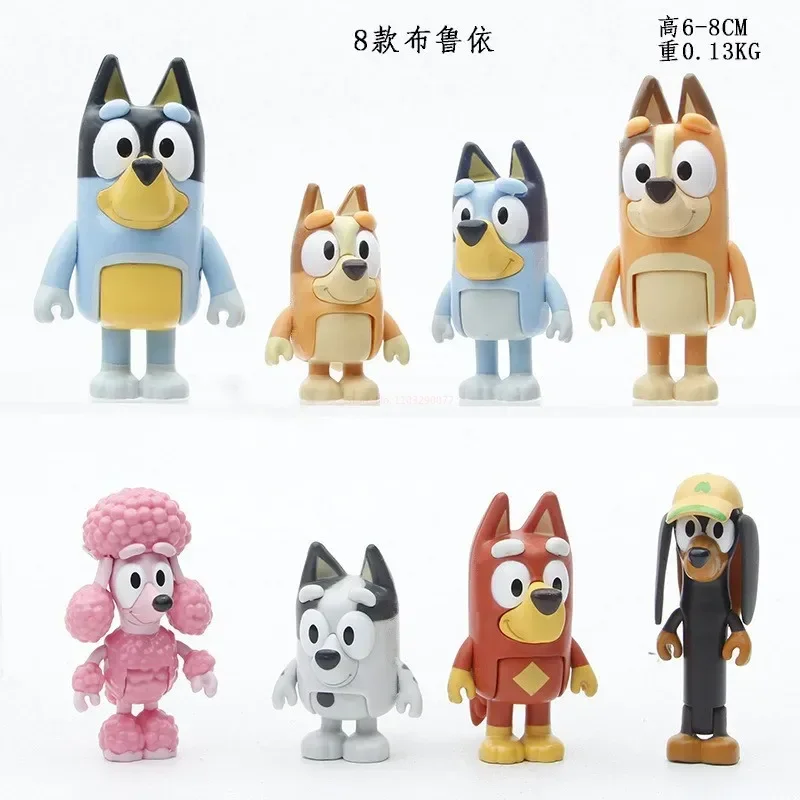Bluedy Bingo Family Anime Action Figure Kawaii Movable Joint Figures Cartoon Bluedy Friends Model Statue Decoration Gift Toys
Bluedy Bingo Family Anime Action Figure Kawaii Movable Joint Figures Cartoon Bluedy Friends Model Statue Decoration Gift Toys