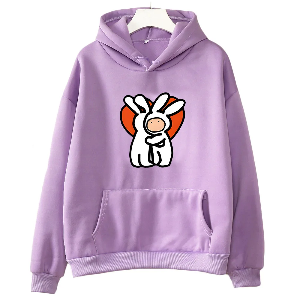 Anthony Rabbit Buer A Warm Embrace Cartoon Hoodie WOMEN Kawaii/Cute Anime Print Sweatshirt Autumn/Winter Slight Strech Aesthetic
Anthony Rabbit Buer A Warm Embrace Cartoon Hoodie WOMEN Kawaii/Cute Anime Print Sweatshirt Autumn/Winter Slight Strech Aesthetic