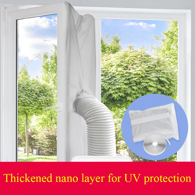 Universal Air Lock Window Seal Cloth Plate 3/4m Flexible Cloth Sealing Plate Window Seal with Zip for Portable Air Conditioner
Universal Air Lock Window Seal Cloth Plate 3/4m Flexible Cloth Sealing Plate Window Seal with Zip for Portable Air Conditioner