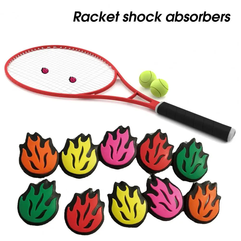 4Pcs Tennis Racquet String Dampener Flame Shape Silica Gel Training Exercise Tennis Racket Shock Absorber For Tennis Players
4Pcs Tennis Racquet String Dampener Flame Shape Silica Gel Training Exercise Tennis Racket Shock Absorber For Tennis Players