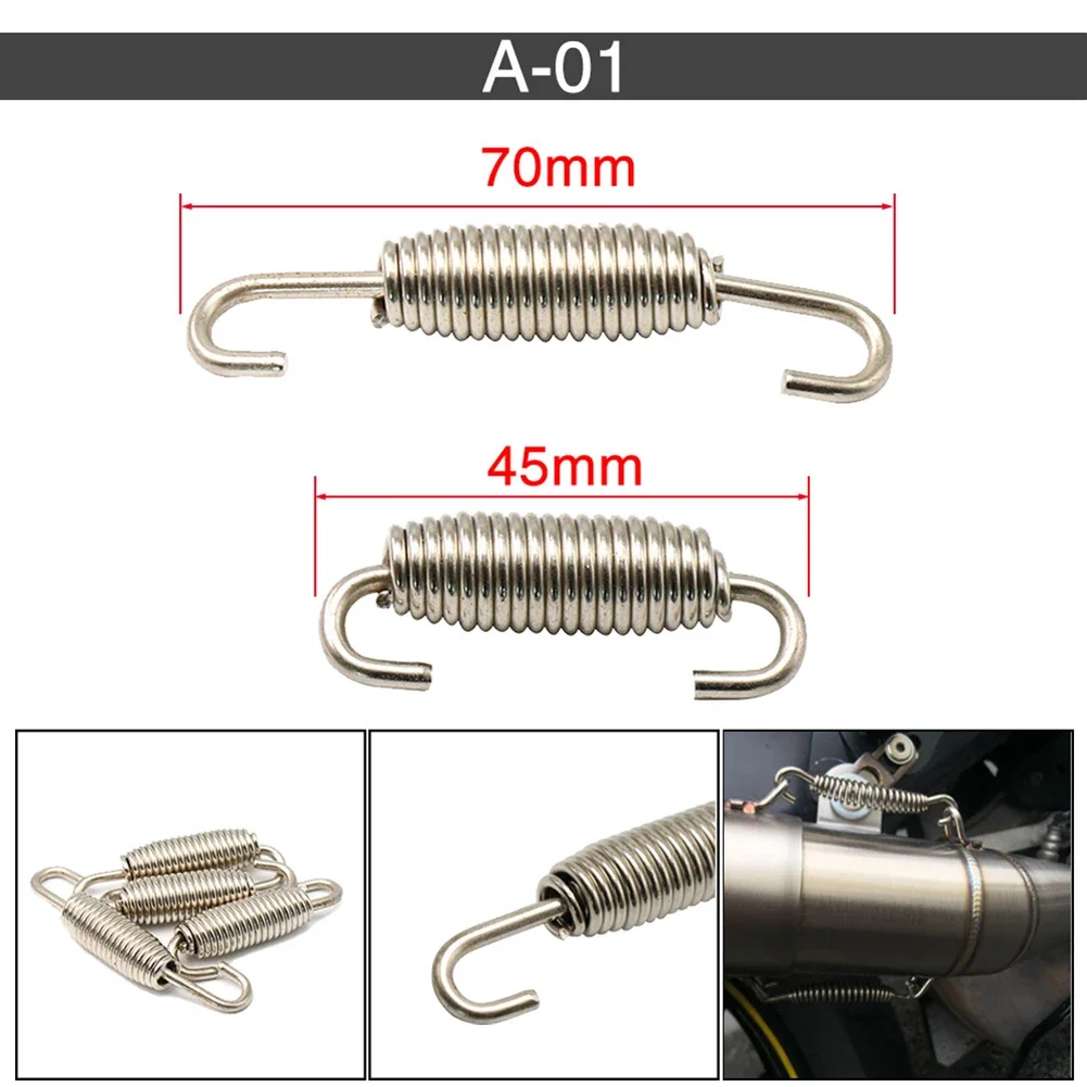 Durable Spring Spring Stainless Steel Reinforced Universal Motorcycle Spring Exhaust Pipe Spring Motorbike Accessories
Durable Spring Spring Stainless Steel Reinforced Universal Motorcycle Spring Exhaust Pipe Spring Motorbike Accessories
