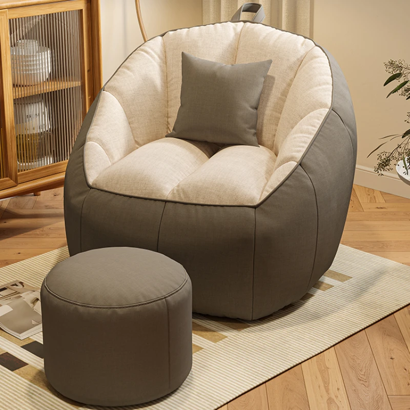 Lazy Single Bean Bag Sofa Bedroom Leisure Balcony Small Lazy Sofa Chair Living Room Comfortable Puff Asiento Home Furniture
Lazy Single Bean Bag Sofa Bedroom Leisure Balcony Small Lazy Sofa Chair Living Room Comfortable Puff Asiento Home Furniture