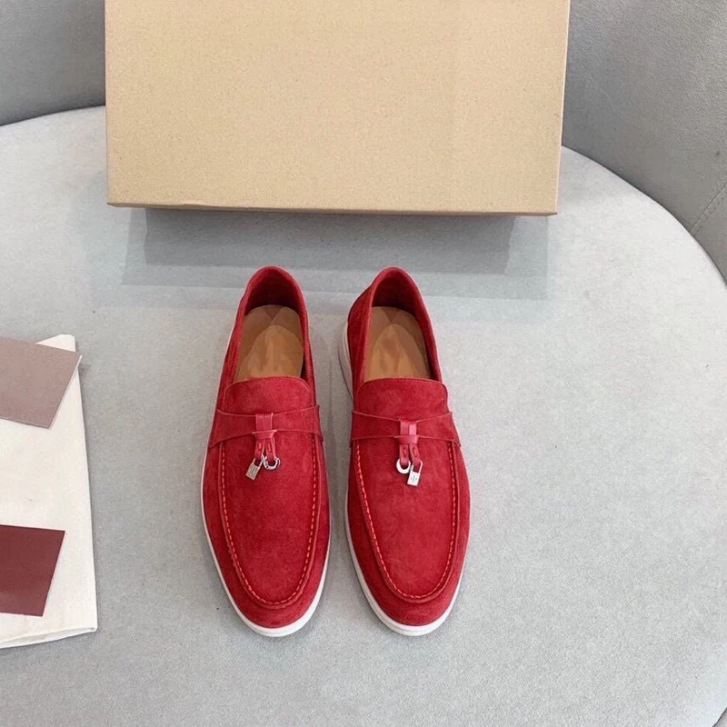 LORO Leather Loafers Shoes for Women 2023 Men Walking Shoes Flats Designer Brand Summer Fashion Luxury Casual Replica Sneakers
LORO Leather Loafers Shoes for Women 2023 Men Walking Shoes Flats Designer Brand Summer Fashion Luxury Casual Replica Sneakers