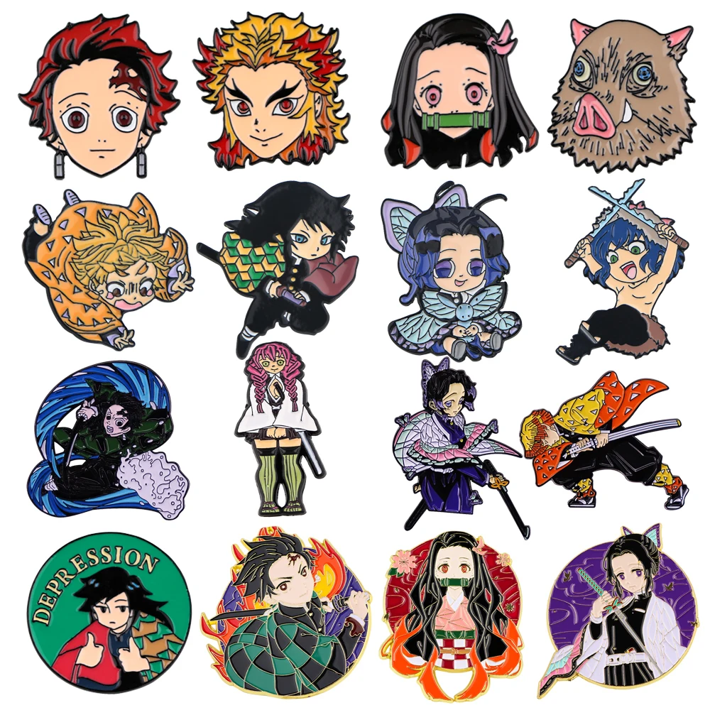 Japanese Anime Enamel Pin Lapel Pins for Backpacks Cute Brooches for Women Brooch Pines Badges Fashion Jewelry Accessories Gifts
Japanese Anime Enamel Pin Lapel Pins for Backpacks Cute Brooches for Women Brooch Pines Badges Fashion Jewelry Accessories Gifts