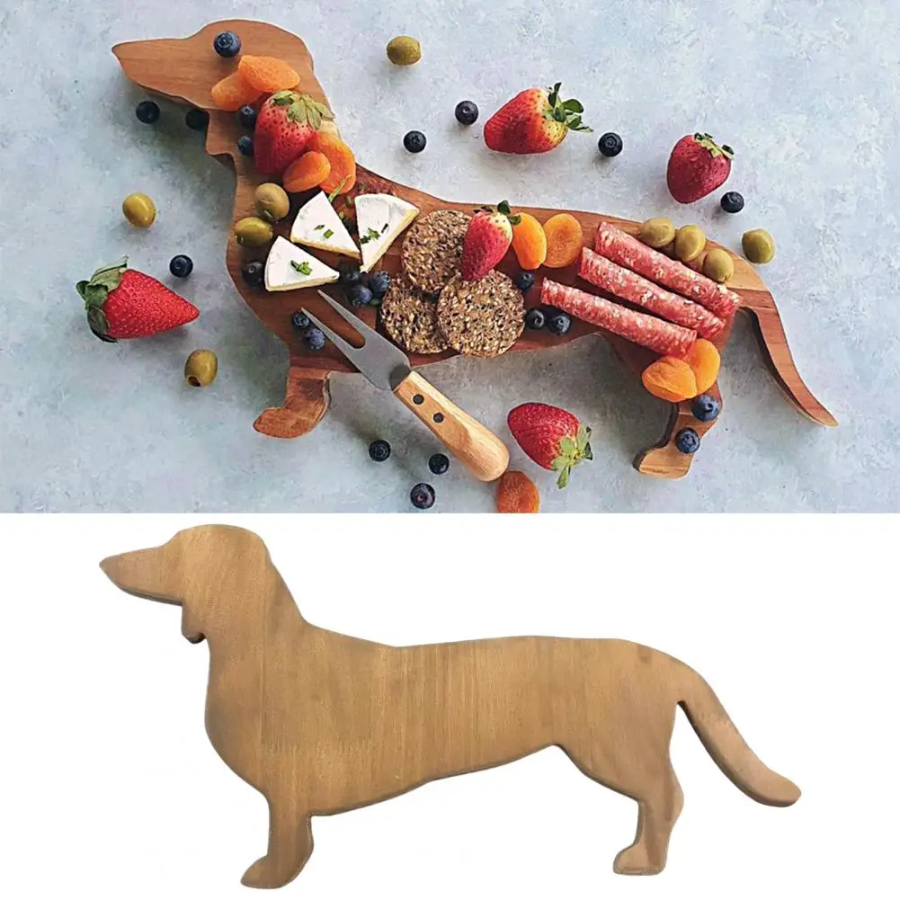 Chopping Board Animal Shape Reusable Non-slip Cute Dachshund Dog Dinner Plate Cutting Board Multifunction Food Tray For Home
Chopping Board Animal Shape Reusable Non-slip Cute Dachshund Dog Dinner Plate Cutting Board Multifunction Food Tray For Home