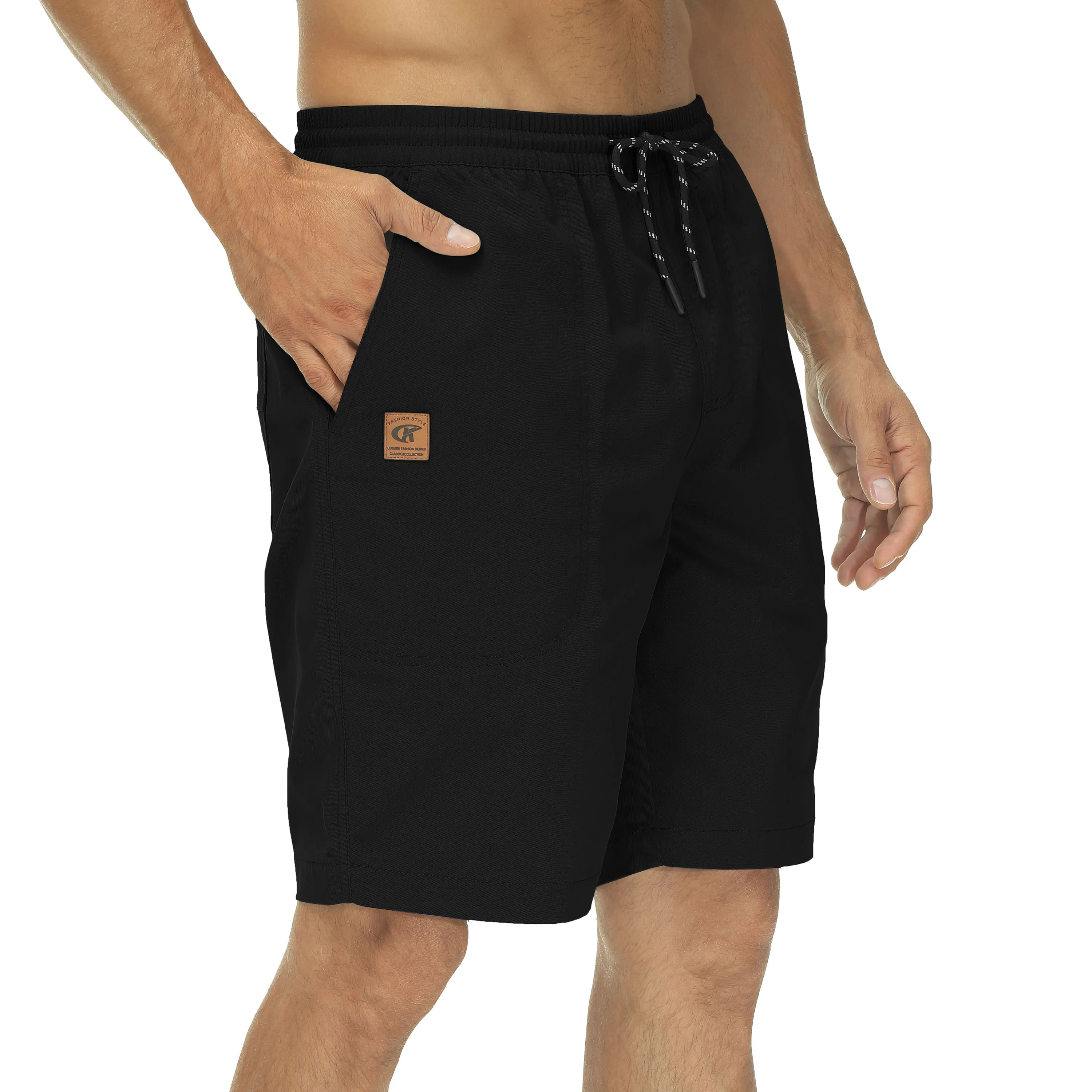 Summer Men's Casual Shorts Fashion Drawstring Shorts Knee Length Trousers Stretch Waist Sport Short Pants Streetwear
Summer Men's Casual Shorts Fashion Drawstring Shorts Knee Length Trousers Stretch Waist Sport Short Pants Streetwear