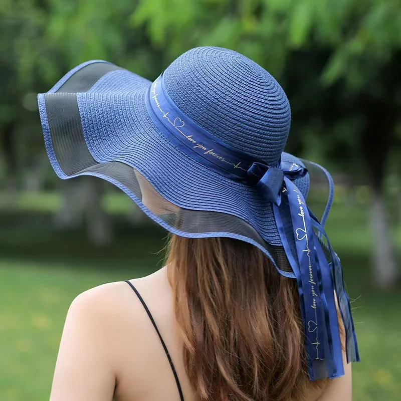 2026 New Beach Straw Hat For Women In Summer Korean Style Large Brim Sun Protection Hat Versatile Fashion Vacation Beach Hat 20 Sb74ca8ff0f894c689b97c691f33c8cbfu