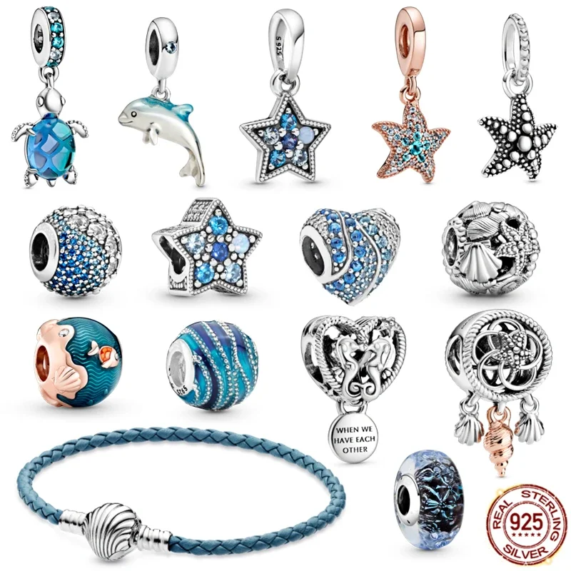 Summer 925 Sterling Silver Bead Seas Oceans Bule Turtle Charm Fit Original S925 Bracelet Pendant Women DIY Jewelry QKC
Summer 925 Sterling Silver Bead Seas Oceans Bule Turtle Charm Fit Original S925 Bracelet Pendant Women DIY Jewelry QKC
